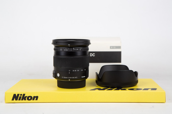 Sigma 17-70mm f2.8-4 DC OS HSM Macro C Nikon main product photo