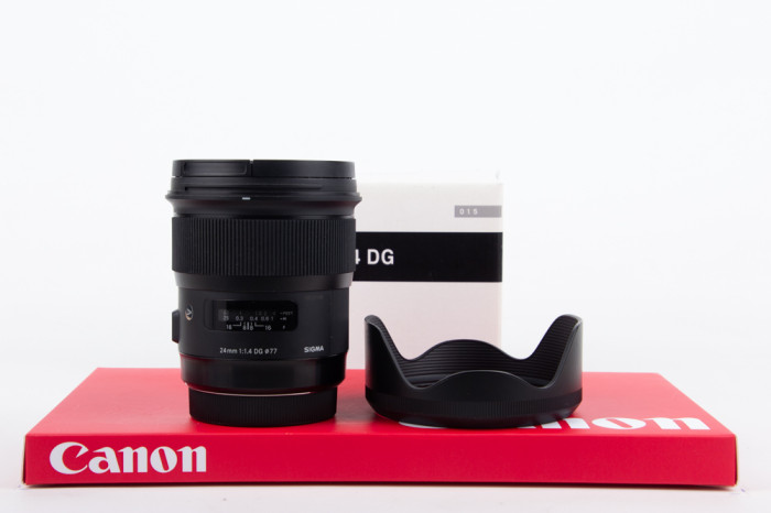 Sigma 24mm f1.4 DG HSM ART Canon main product photo