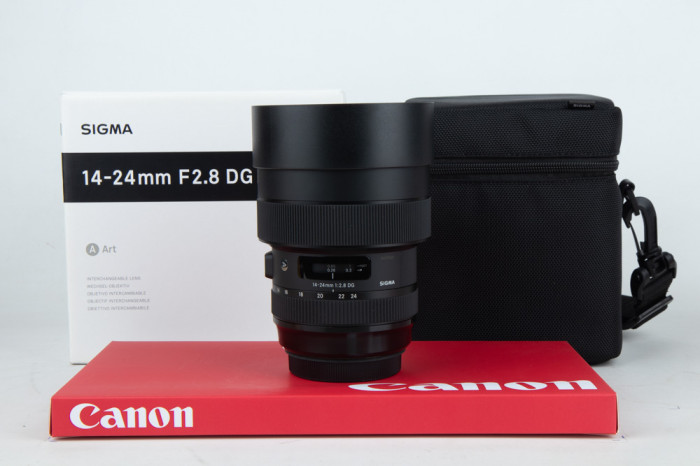 Sigma 14-24mm f2.8 ART DG Canon main product photo