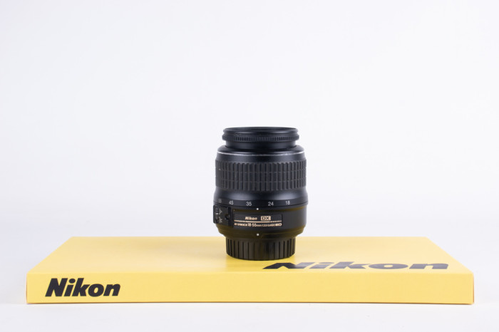 Nikon 18-55mm f3.5-5.6 G II ED main product photo