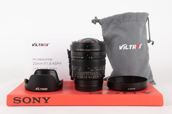 Viltrox 20mm f1.8 ASPH Sony E main product photo