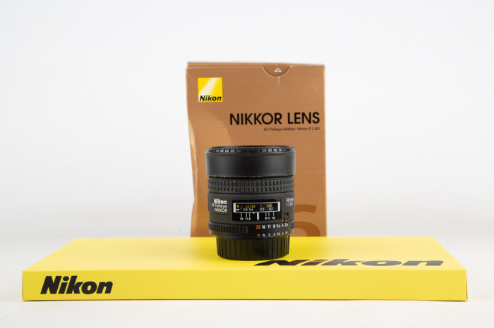 Nikon 16mm F 2.8 D Fisheye AF main product photo