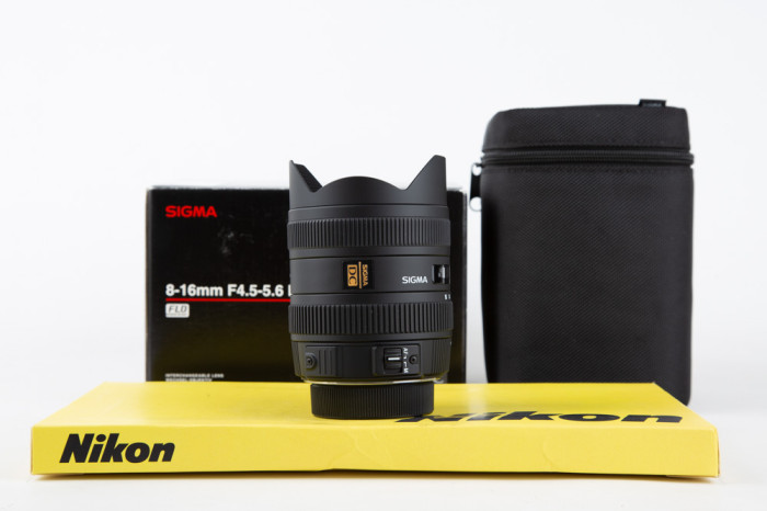 Sigma 8-16mm f 4.5-5.6 DC HSM Nikon main product photo