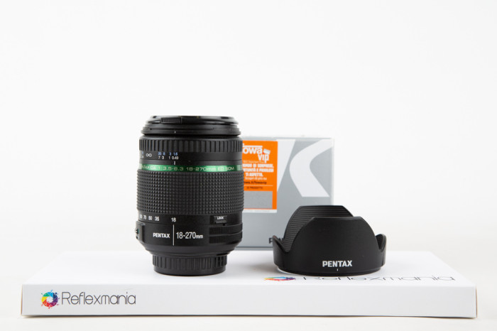 Pentax 18-270mm f3.5-6.3 ED SDM SMC DA main product photo