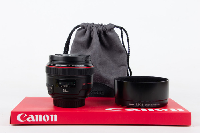 Canon 50mm F1.2 L USM main product photo
