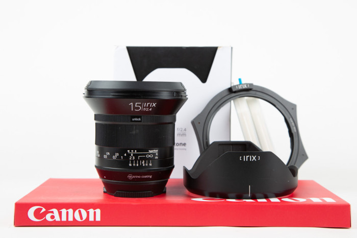 Irix 15mm f2.4 Blackstone Canon main product photo