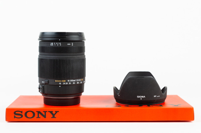 Sigma 18-250mm F3.5-6.3 DC OS HSM Sony A main product photo