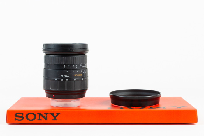 Sigma 28-200mm F3.8-5.6 Aspherical Sony A main product photo