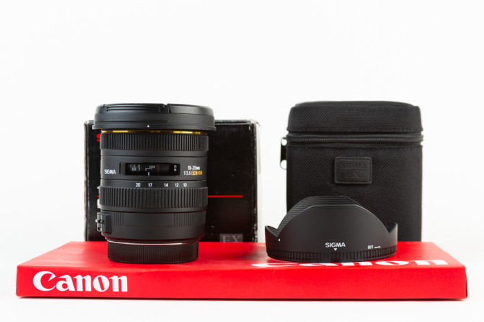 Sigma 10-20mm f 3.5 EX DC HSM Canon main product photo