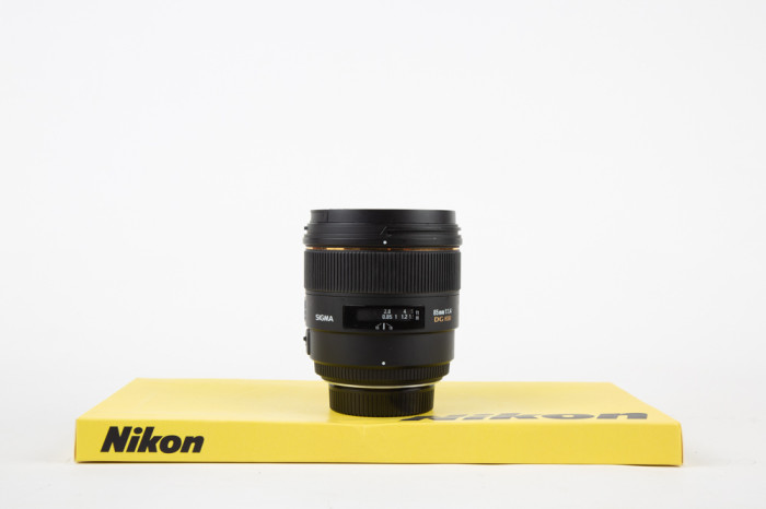 Sigma 85mm f 1.4 EX DG HSM Nikon main product photo