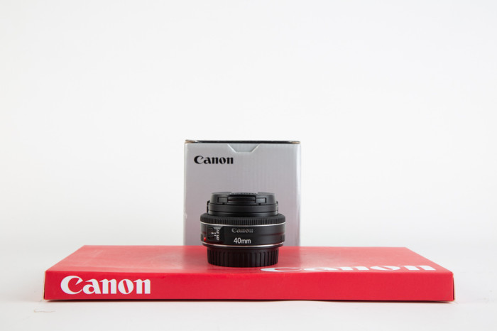 Canon 40mm f2.8 STM main product photo