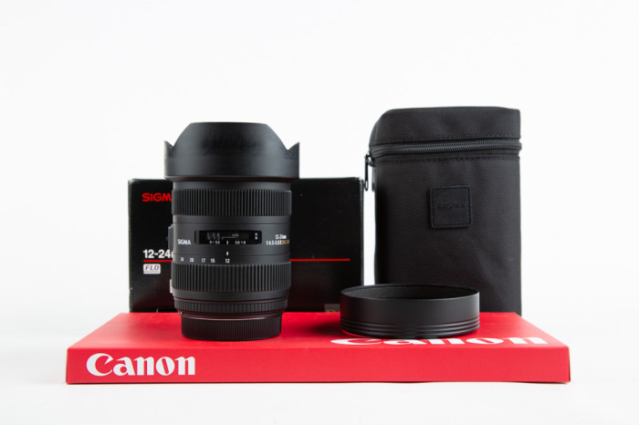 Sigma 12-24mm f4.5-5.6 DG HSM II Canon main product photo