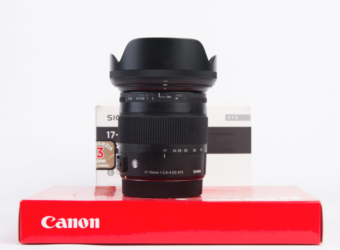 Sigma 17-70mm f2.8-4 DC OS HSM Macro C Canon main product photo