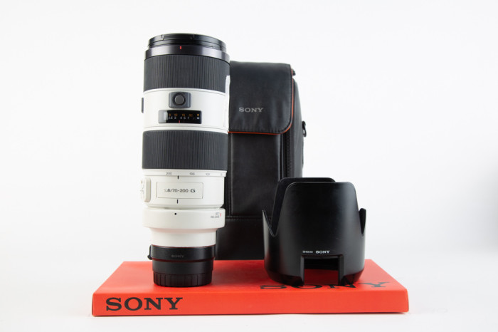 Sony 70-200mm f2.8 G Sony A + Sony LA-EA3 Adapter Sony-A - Sony-E main product photo