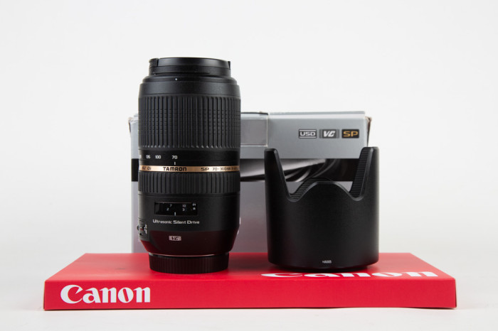Tamron 70-300mm f4-5.6 Di SP VC USD Canon main product photo