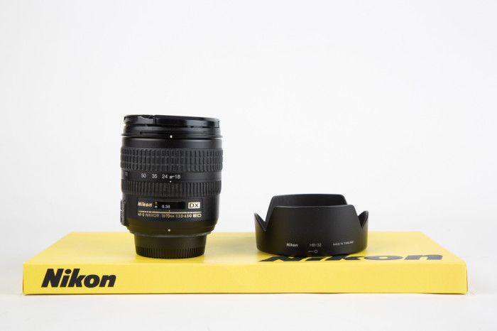 Nikon 18-70mm f 3.5-4.5 G ED main product photo