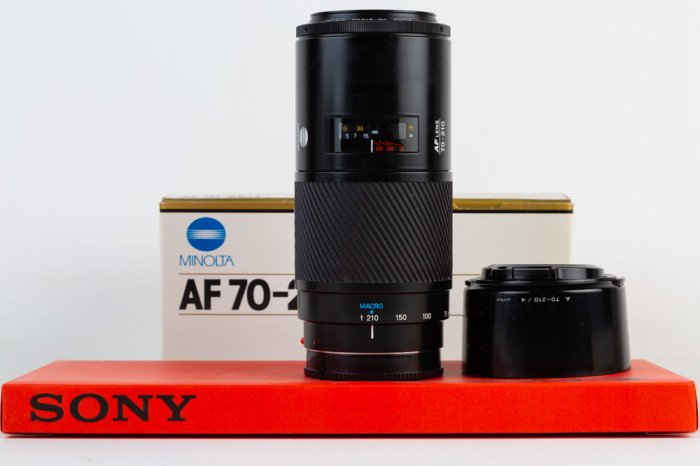 Minolta 70-210mm f4 AF Minolta-Sony A main product photo