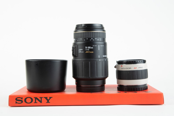 Sigma 70-300mm f4-5.6 APO Macro Minolta-Sony A main product photo