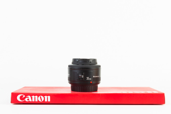 Yongnuo 35mm f2 Canon main product photo
