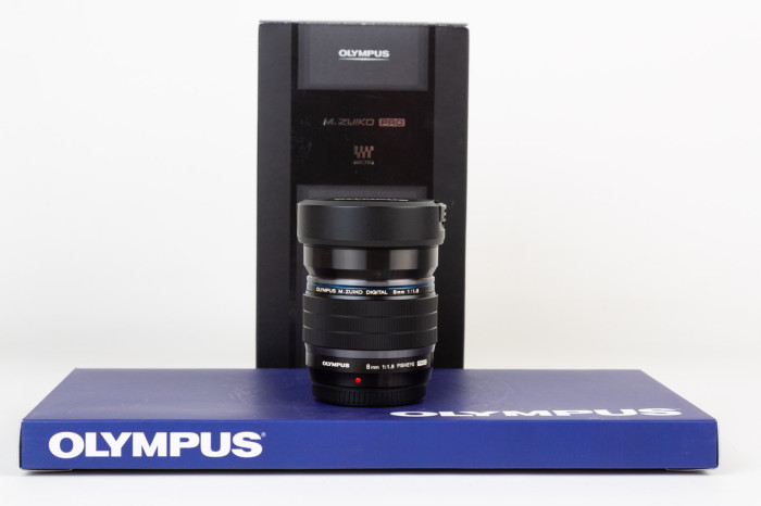 Olympus 8mm F1.8 Fisheye M.Zuiko Digital ED PRO main product photo