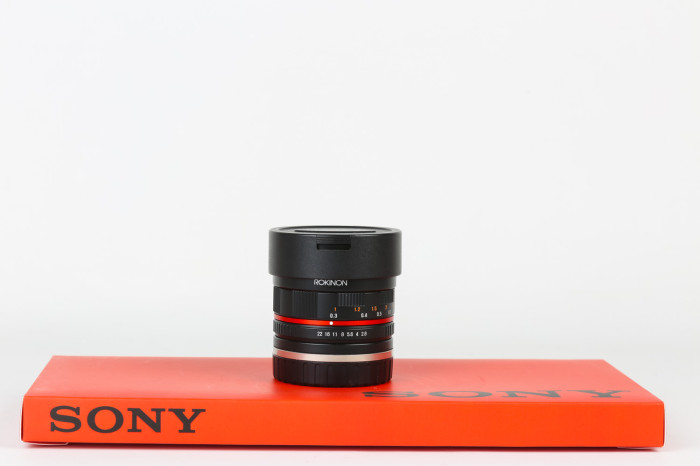 Rokinon Samyang 8mm f2.8 UMC Fisheye Sony E main product photo
