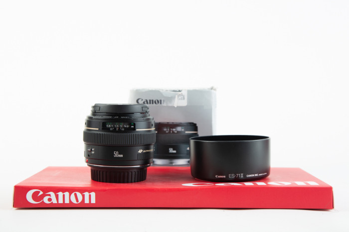 Canon 50mm f1.4 USM main product photo
