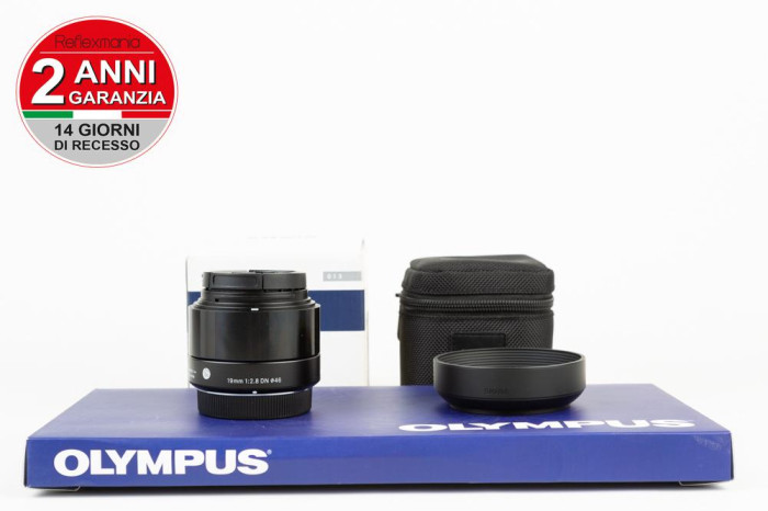 Sigma 19mm F2.8 DN M4/3 main product photo
