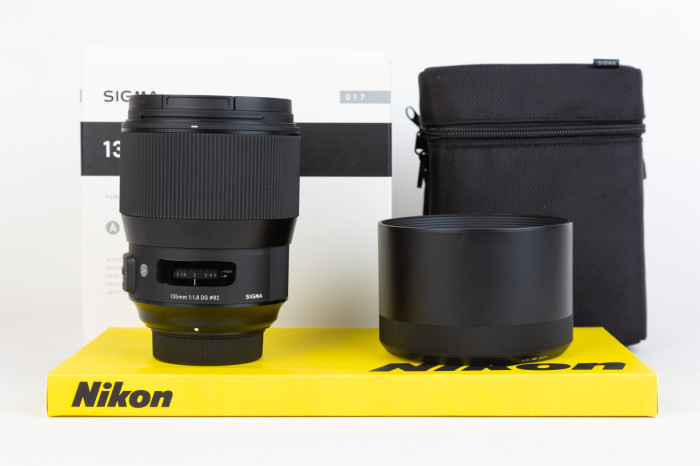 Sigma 135mm F1.8 ART DG Nikon main product photo