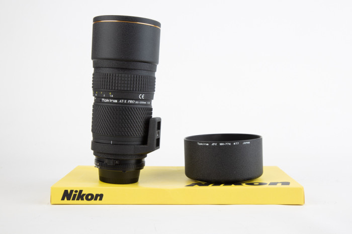 Tokina 80-200mm f2.8 AT-X PRO Nikon main product photo