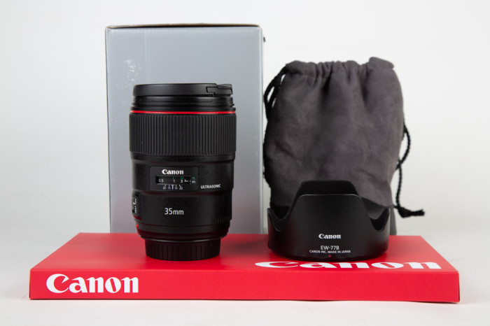 Canon 35mm F1.4 L USM II main product photo