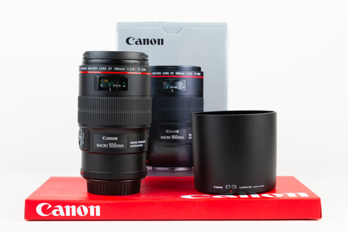 Canon 100mm F2.8 L IS USM Macro main product photo