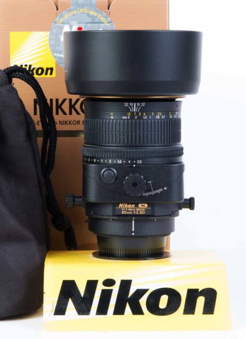 Nikon 85mm 2.8 D Micro Manual Focus PC-E main product photo