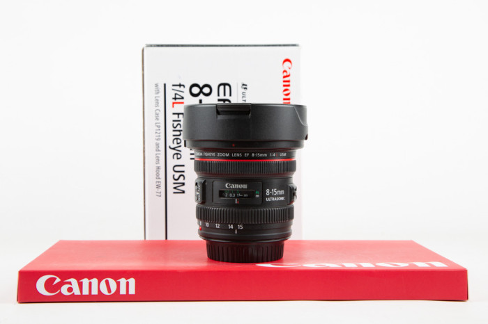Canon 8-15mm F4 L USM Fisheye main product photo