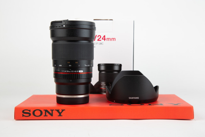 Samyang 24mm f1.4 ED AS IF UMC Sony E main product photo