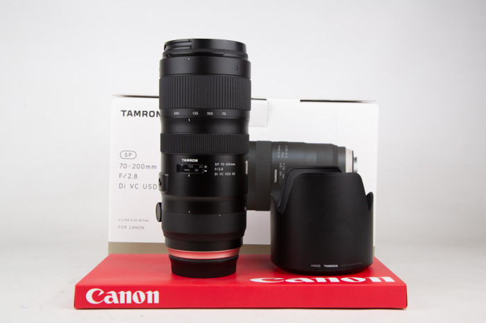 Tamron 70-200mm 2.8 Di VC USD G2 Canon main product photo