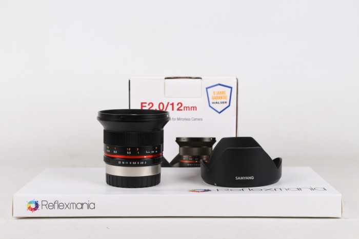 Samyang 12mm f2 NCS CS Fujifilm X main product photo