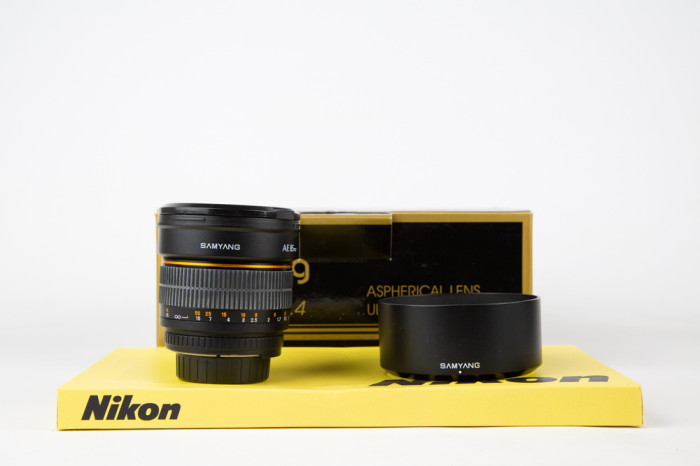 Samyang 85mm f1.4 Aspherical IF Nikon main product photo