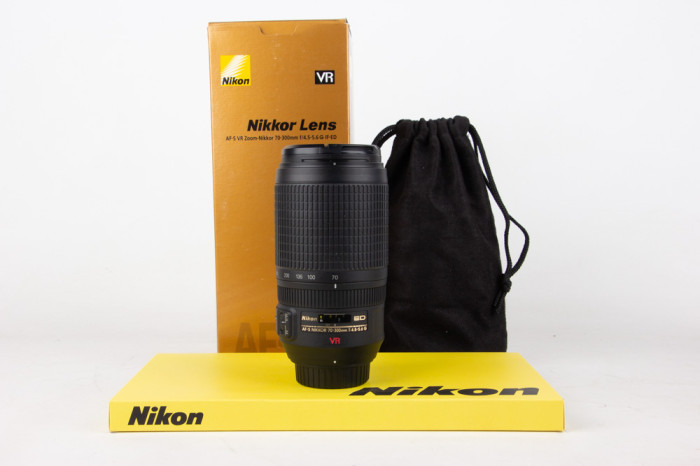 Nikon 70-300mm f4.5-5.6 G ED VR main product photo