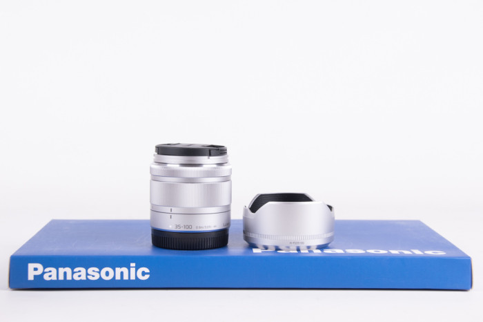 Panasonic 35-100mm f4.0-5.6 ASPH Mega OIS Lumix G main product photo