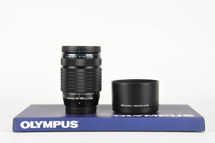 Olympus OM System 40-150mm f4 PRO M.Zuiko Digital ED main product photo