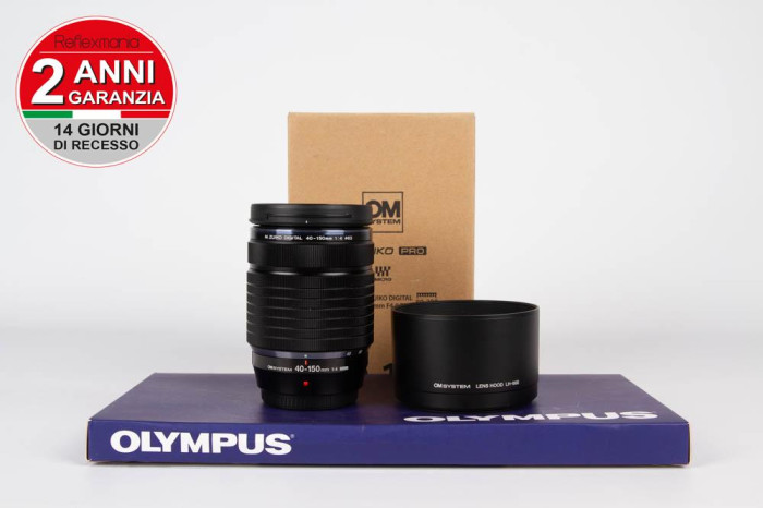 Olympus OM System 40-150mm f4 PRO M.Zuiko Digital ED main product photo