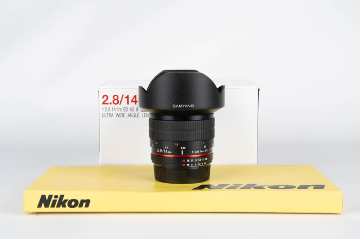 Samyang 14mm f2.8 IF ED UMC Aspherical Nikon main product photo