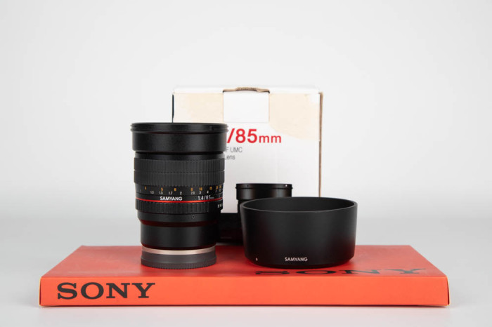 Samyang 85mm f1.4 AS IF UMC Sony E main product photo