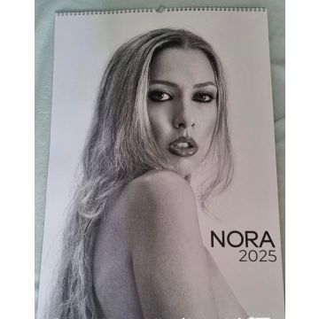 Calendario "Nora 2025" di Eleonora Massai by Francesco Borioni