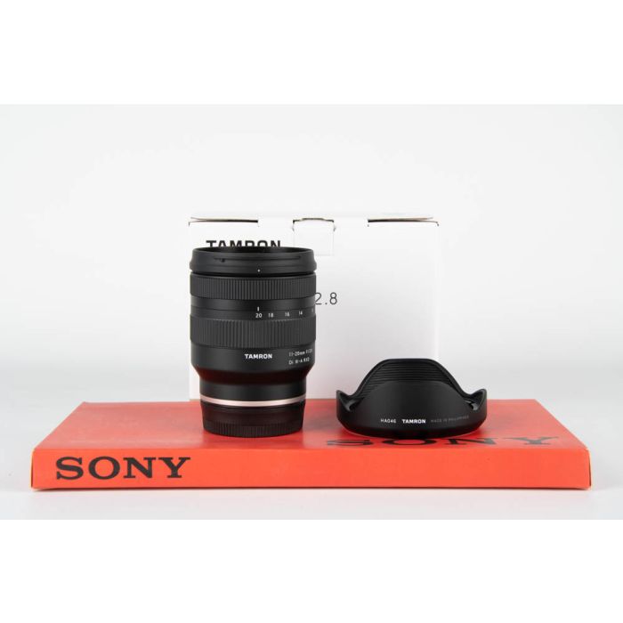 Tamron 11-20mm f2.8 Di III-A RXD Sony E main product photo