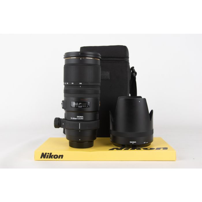 Sigma 70-200mm f2.8 EX DG OS HSM Nikon main product photo