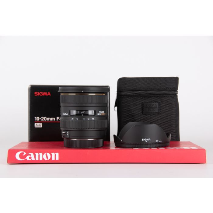 Sigma 10-20mm f4-5.6 EX DC Canon main product photo