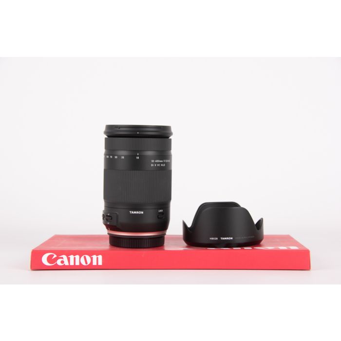 Tamron 18-400mm f 3.5- 6.3 Di II VC HLD Canon main product photo
