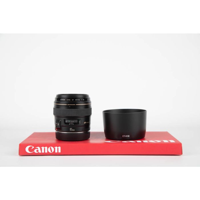 Canon 85mm f1.8 USM main product photo