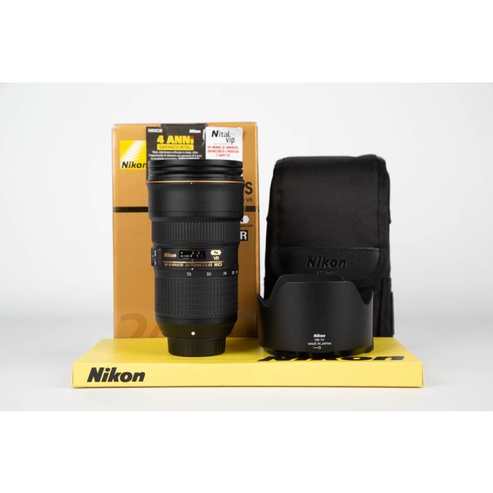 Nikon 24-70mm f2.8 E ED VR FX main product photo